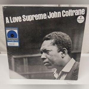 A Love Supreme by John Coltrane (Cobolt Blue Vinyl, 2021, Impulse!) New